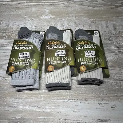 Cabela’s Med Weight Ultimax Hunting Socks Size Med 5-9.5  Slightly Imperfect • $29.99