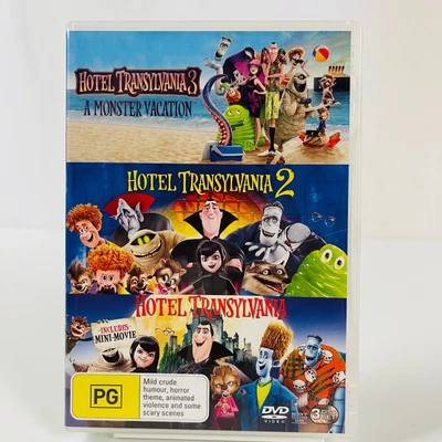 $17 • Buy Hotel Transylvania 1 2 3 DVD Adam Sandler Comedy Region  4
