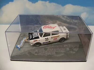 BLUE SIMCA 1000 RALLY ROAD STYLE DIORAMA Showcase Box 1/43 • £12.09