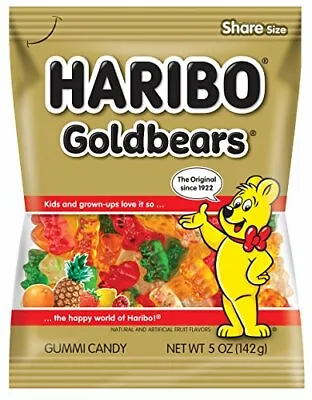 $7.19 • Buy Haribo Gold Bears, 5 Oz Bag (1)