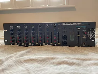 £249 • Buy Alesis MULTIMIX 10 WIRELESS 10-Channel Rackmount Mixer With Bluetooth Wireless