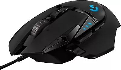 Logitech G502 HERO 25600 DPI High Performance Gaming Mouse - Black • £85