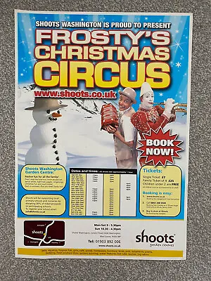 John Lawson's Circus Poster - Frosty's Christmas Circus  • £5