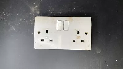 Used Mk Double Plug Socket 13amp • £15