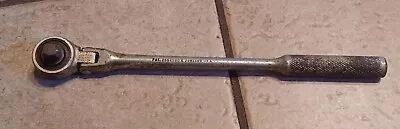 Vtg Champion Plug-master 3/8” Drive Flex Head Ratchet Wrench Ct-405 • Usa Tool • $13.99