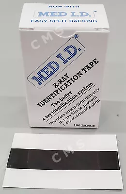 $29.99 • Buy MED ID X-Ray Identification Tape 2  (3/4  Writeable) 3  Strips 100/BX X-Rite USA