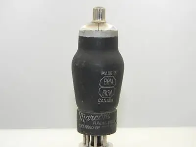 Very Rare Marconi Radiotron Canada 6K7M 88M Test NOS 1600gm Serious Tubes S527 • $16.50