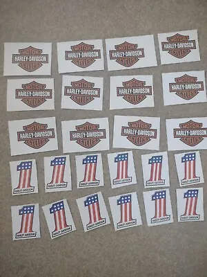 LOT 24 Small Harley Davidson Stickers Truck Bike Helmet Tool Box Free Ship * • $11.99