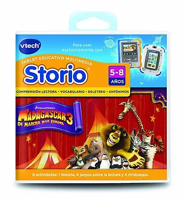 Vtech Spanish - Vtech Storio Juego Madagascar 3 - En Espanol • $6.99