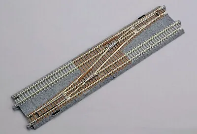 KATO (N-Scale) #20-230 Double TRACK Crossover - Left Hand • $54.95