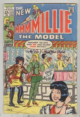 New Millie The Model #171 June 1969 G/VG • $4.99