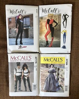 McCalls Costume Patterns YOU CHOOSE All Uncut And Complete 2022 Harley Quinn • $7