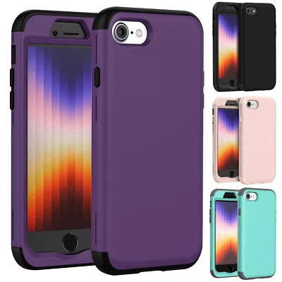 For IPhone 8 7 SE 2nd 3rd Gen 2020/2022 Case Shockproof Rugged Heavy Duty Cover • $10.99