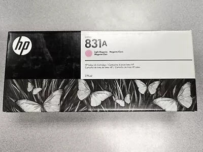 $100 • Buy NEW Genuine HP 831A CZ687A LIGHT Magenta Ink Cartridge Latex 310 330 Exp. 2020