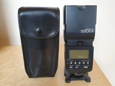 £40 • Buy Canon EOS Flash Speedlite 550EX Shoe Mount