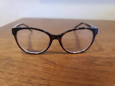 Burberry B2229 3002 Havana Cat’s Eye Eyeglasses Frame ONLY Italy • $39.99