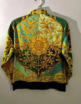 Vintage Gianni Versace Baroque Barocco Cool Design Iconic Casual Shirt Size 42 • $149