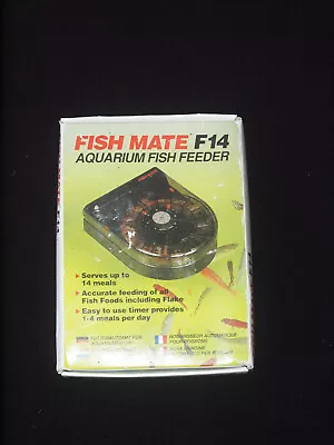 Fish Mate F14 Aquarium Fish Feeder Automatic Tank Feeder • £15