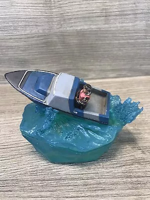 Vtg 1998 Vanmark American Heroes Coast Gaurd 4” Storage Box Boat/Ocean Boat • $9.30