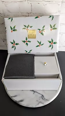 Mikasa Ribbon Holly Bone China Sugar & Creamer Set CAF03/789  In Box New Other • $30.95