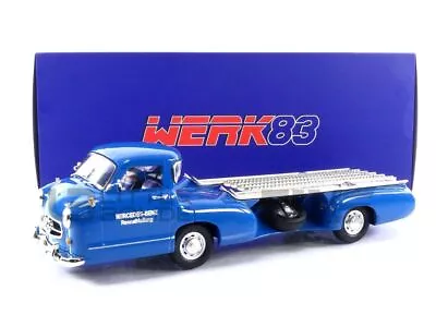 Werk 83 1/18 - Mercedes-benz Transporteur Blue Wonder - 1955 - W1801701 • $159.95