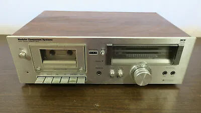 MCS Modular Component Systems 3540 Stereo Cassette Tape Deck As-Is Parts/Repair • $36.99