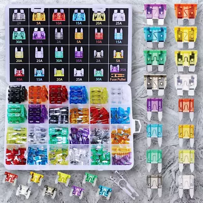 272Pcs - Car Blade Fuses Assortment Kit Automotive Fuses - Standard & Mini • $14.99