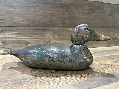 Antique Vintage Wood Duck Decoy **MASON** Mallard Hen --- Standard • $229