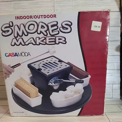 CasaModa Indoor/Outdoor Smores Maker Black (Open Box) • $12