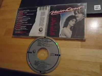 RARE JAPAN TARGET LABEL Vision Quest CD Soundtrack MADONNA Dio JOURNEY Eagles 85 • $14.99