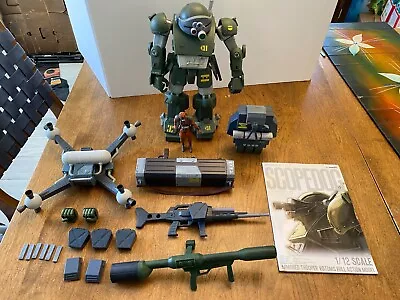 Armored Trooper Votoms Scopedog 1/12 Scale By Yamato Weapons & Chirico Figure • $400