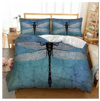 Quilt/Doona/Duvet Cover Set Single/Double/Queen/King Size Bed Pillow Cases • £12.39