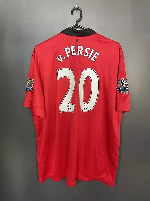 Manchester United 2013/2014 Home Football Shirt #20 Van Persie Nike Size Xxl • £77.99