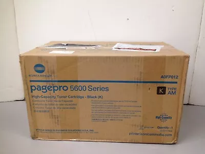 Genuine SEALED Konica Minolta Pagepro 5600 Series Black Toner A0FP012 • $99.99