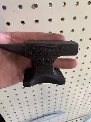 Cast Iron Ford Tractor 1920 Mini Anvil Salesman Sample Tool SAME DAY SHIPPING • $28