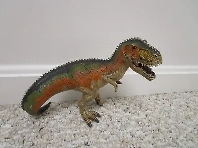2014 Schleich T-Rex Dinosaur Toy Figure Hard Plastic Moveable Jaw Model #D73527 • $18.88