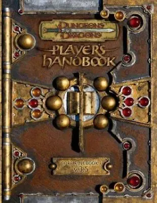 Dungeons & Dragons Players Handbook Core Rulebook 1  V.3.5 Spec. Edition 2003/04 • $29.43