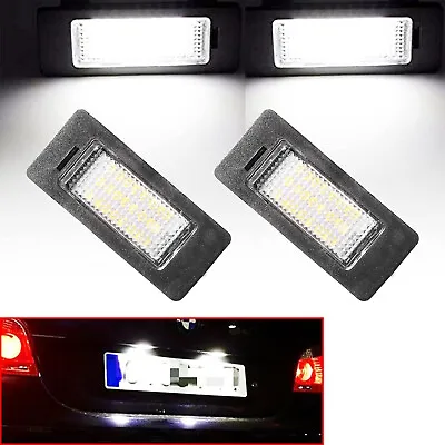 2x For BMW E39 M5 E70 X5 X6 E60 M5 E90 E92 M3 LED Rear Tag License Plate Light • $10.39