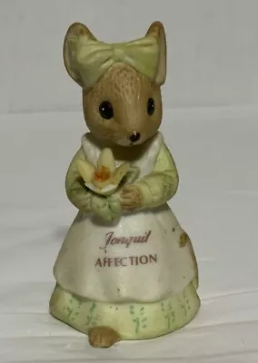 Vintage Enesco Porcelain “March” Mouse Figurine (See Desc.) • $14.50