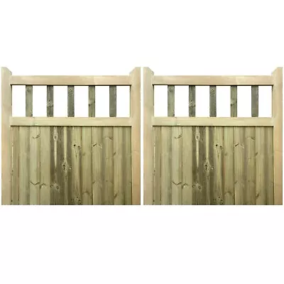 Pair Of Driveway Gates Cottage Entrance Gates. Handmade Wooden Gates • £591.75