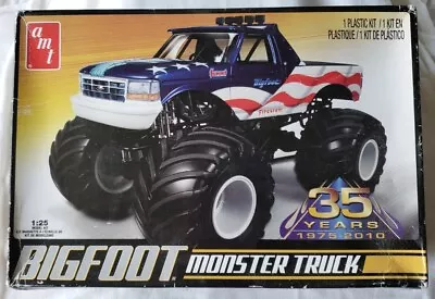 AMT Bigfoot Monster Truck Model Kit #668 1/25 NEW SEALED INSIDE! • $34