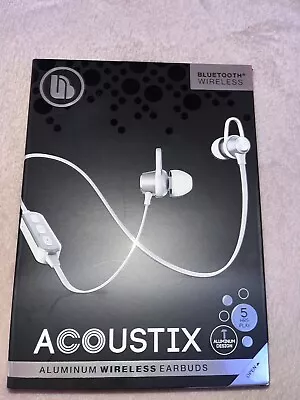 Merkury: Innovations Aluminum Acoustix Aluminum Wireless Earbuds UZ-BTE42-976A • $19.99