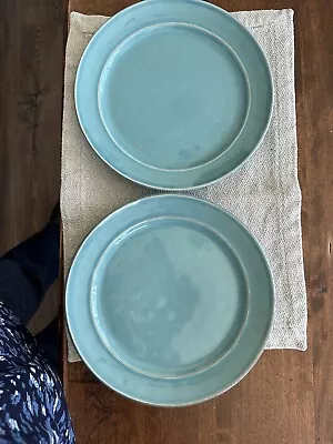 Pottery Barn Cambria Turquoise Salad Plate • $15