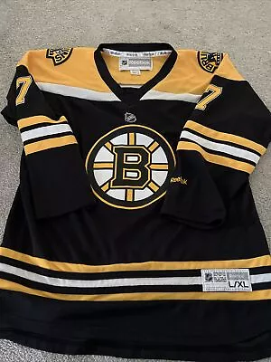 NHL Reebok Boston Bruins Milan Lucic Jersey 17 Youth L XL • $50