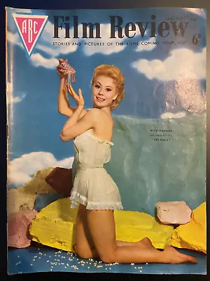 ABC Film Review Magazine January 1958 Cover Mitzi Gaynor 060G • $7.40
