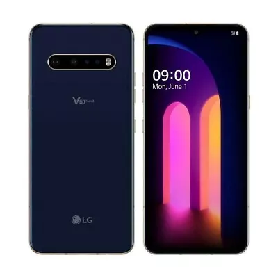 $149.99 • Buy LG V60 ThinQ 5G V600TM - 128GB Blue  (T-Mobile) 100% Tested - Grade C