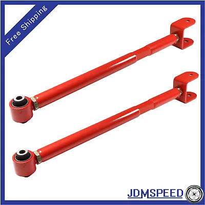 Rear Lower Adjustable Control Camber Kit Arm For 92-05 BMW 3-Series E36 E46 Red • $51.88