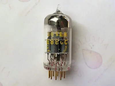 1x Tesla E88CC 6922 Audio Tubes Gold Pins - Czechoslovakia 1968  YJ  - NOS • $76