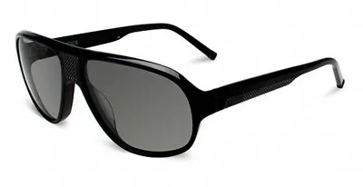 TUMI DUMBARTON UF Black Frame ZEISS Polarized Gray Lens Sunglasses 59-14-140 • $225.99