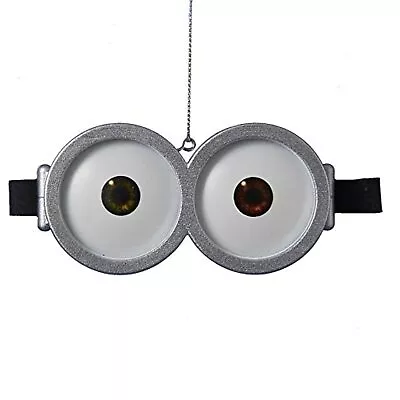 2  Plastic Minion Goggle Ornament - Despicable Me~Fun Christmas Decor For Kids • $12.99